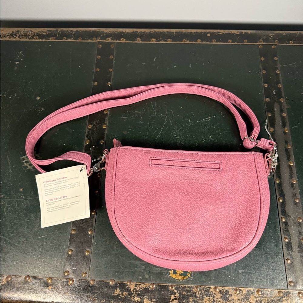 Thirty One-Half Moon Crossbody - Color - Sweet Blossom Pebble - NEW! - Picture 2 of 5